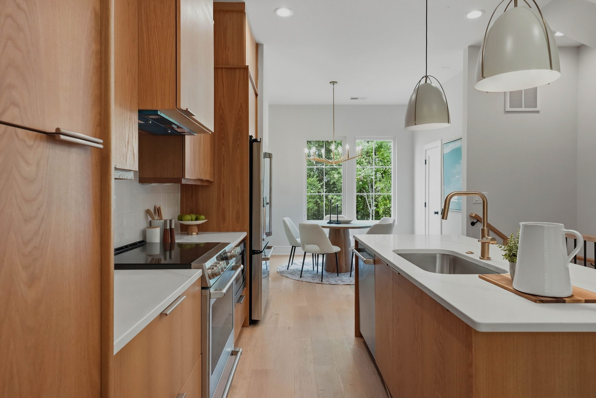 Living level kitchen