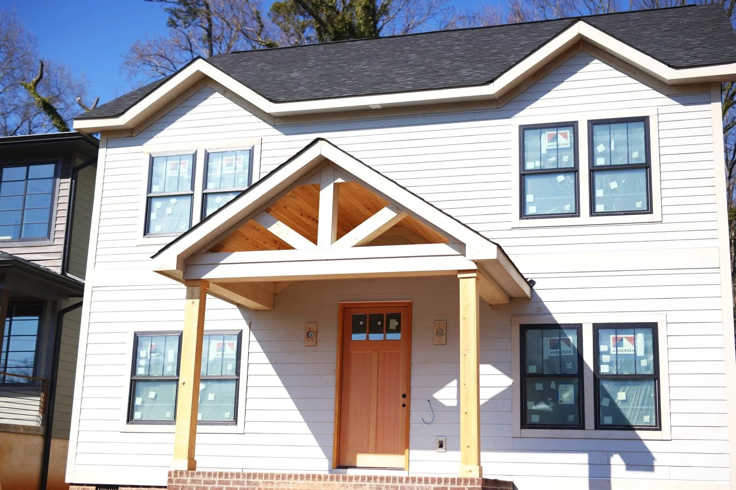 Finished exterior